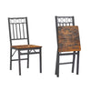 2-Piece Folding Dining Chairs – Portable, Space-Saving, No Assembly