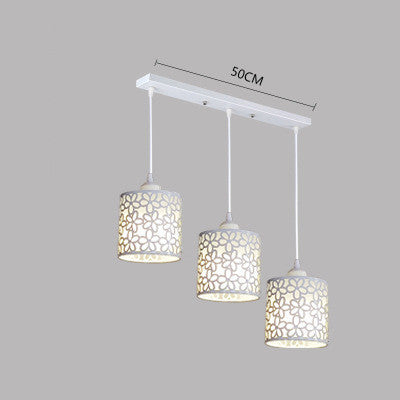 Modern 3-Head Creative Chandelier – Artistic Iron Pendant Light for Dining & Bar Spaces