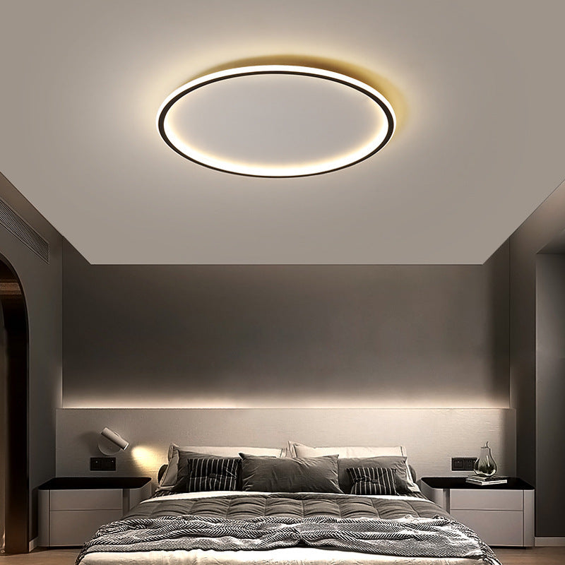Modern LED Ceiling Light – Dimmable Round Fixture for Bedroom & Living Room