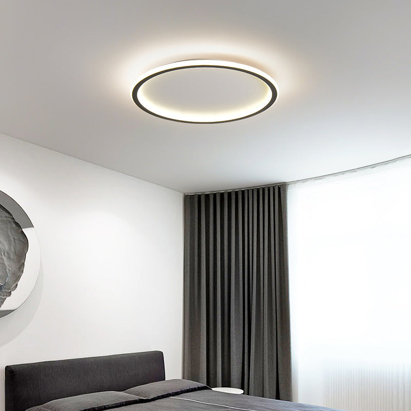 Modern LED Ceiling Light – Dimmable Round Fixture for Bedroom & Living Room
