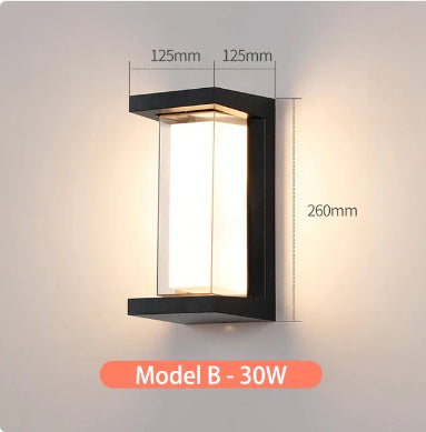 Outdoor Wall Lamp – Waterproof Garden Light for Modern Homes