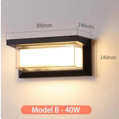 Outdoor Wall Lamp – Waterproof Garden Light for Modern Homes