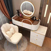 Modern Minimalist Bedroom Dresser & Chair Set