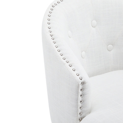 2-Piece 360° Swivel Bar Stools – Upholstered Counter Height Chairs for Kitchen & Home Bar