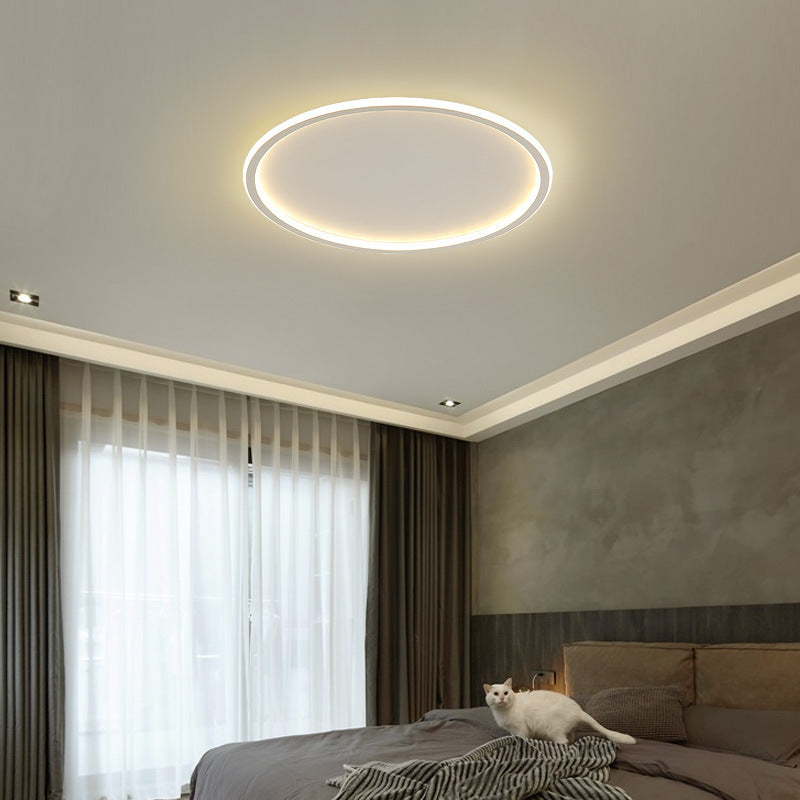 Modern LED Ceiling Light – Dimmable Round Fixture for Bedroom & Living Room